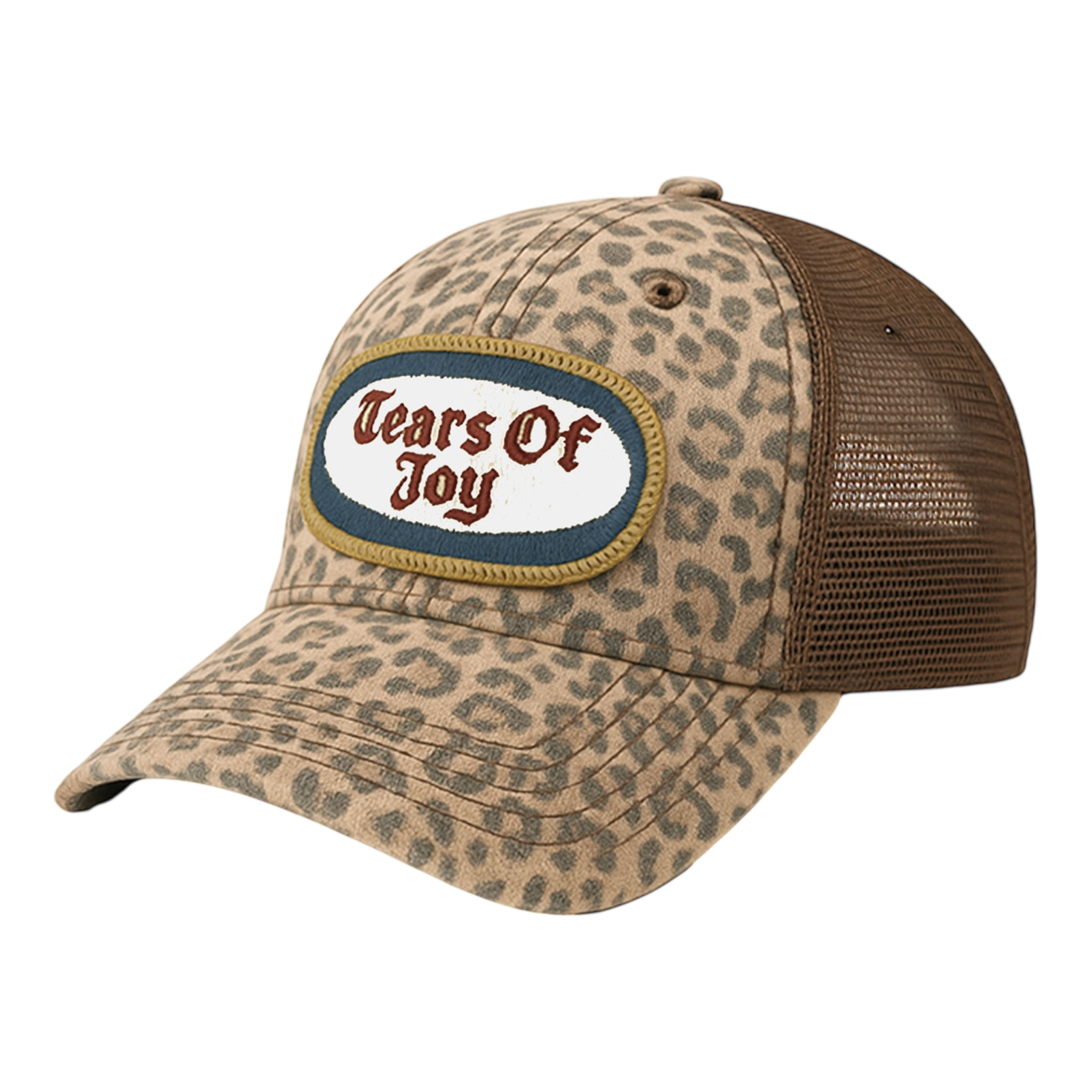 160825 Tears Leopard Trucker Hat