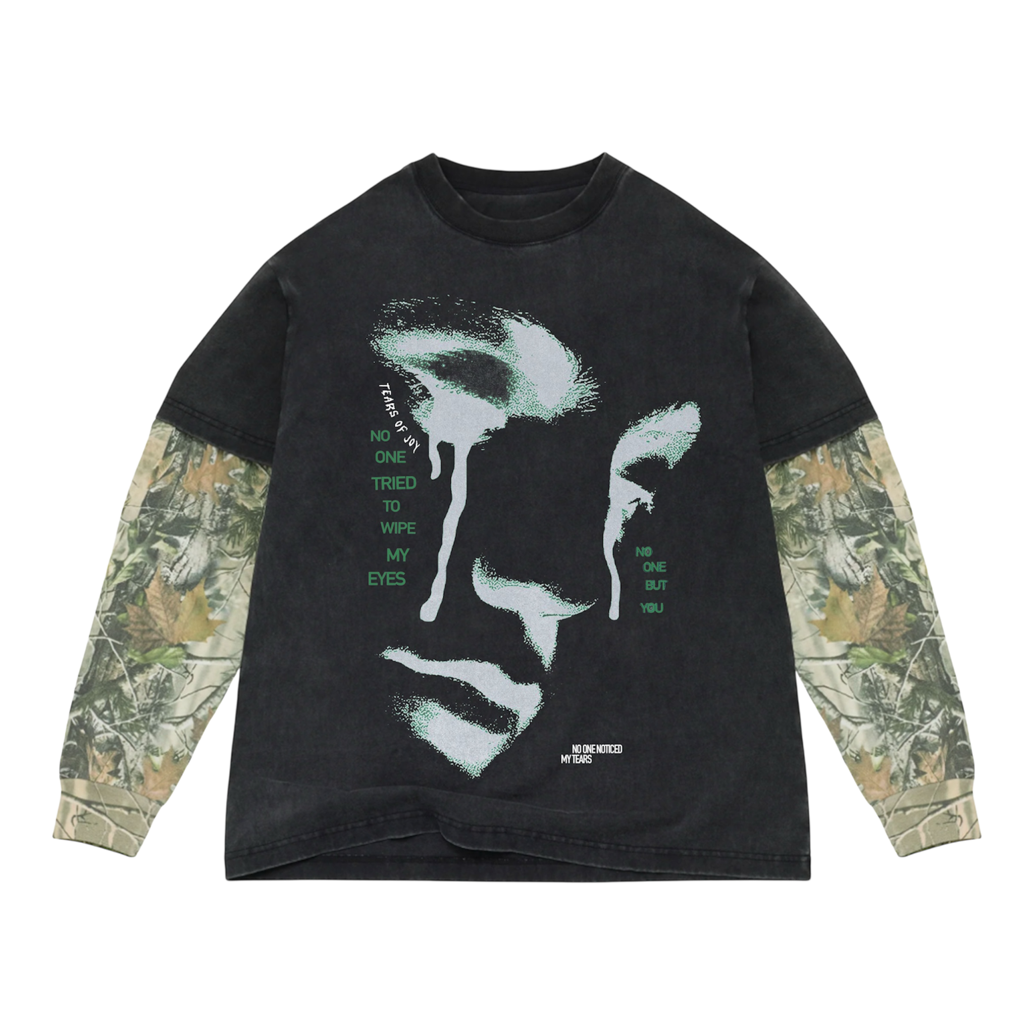 WIPE MY EYES VINTAGE WASHED LONG SLEEVE