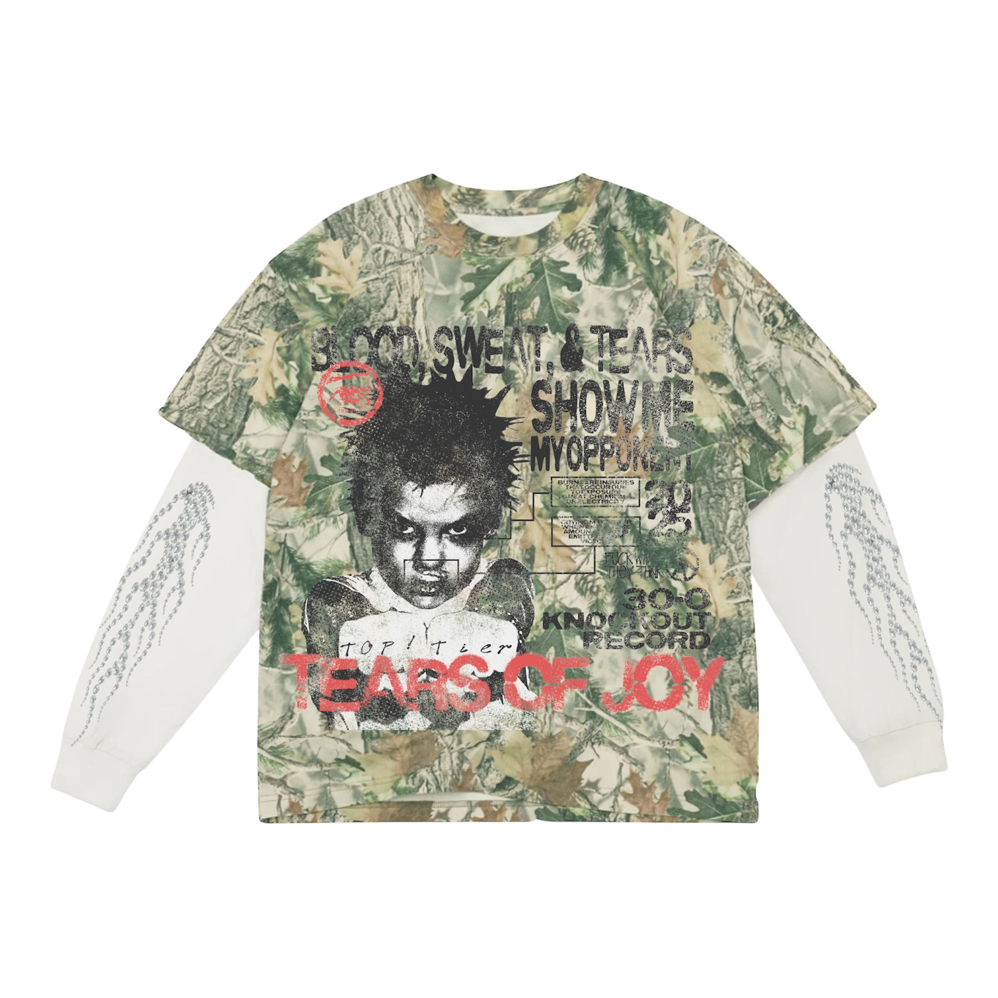 BLOOD SWEAT AND TEARS REAL TREE CAMO LONGSLEEVE