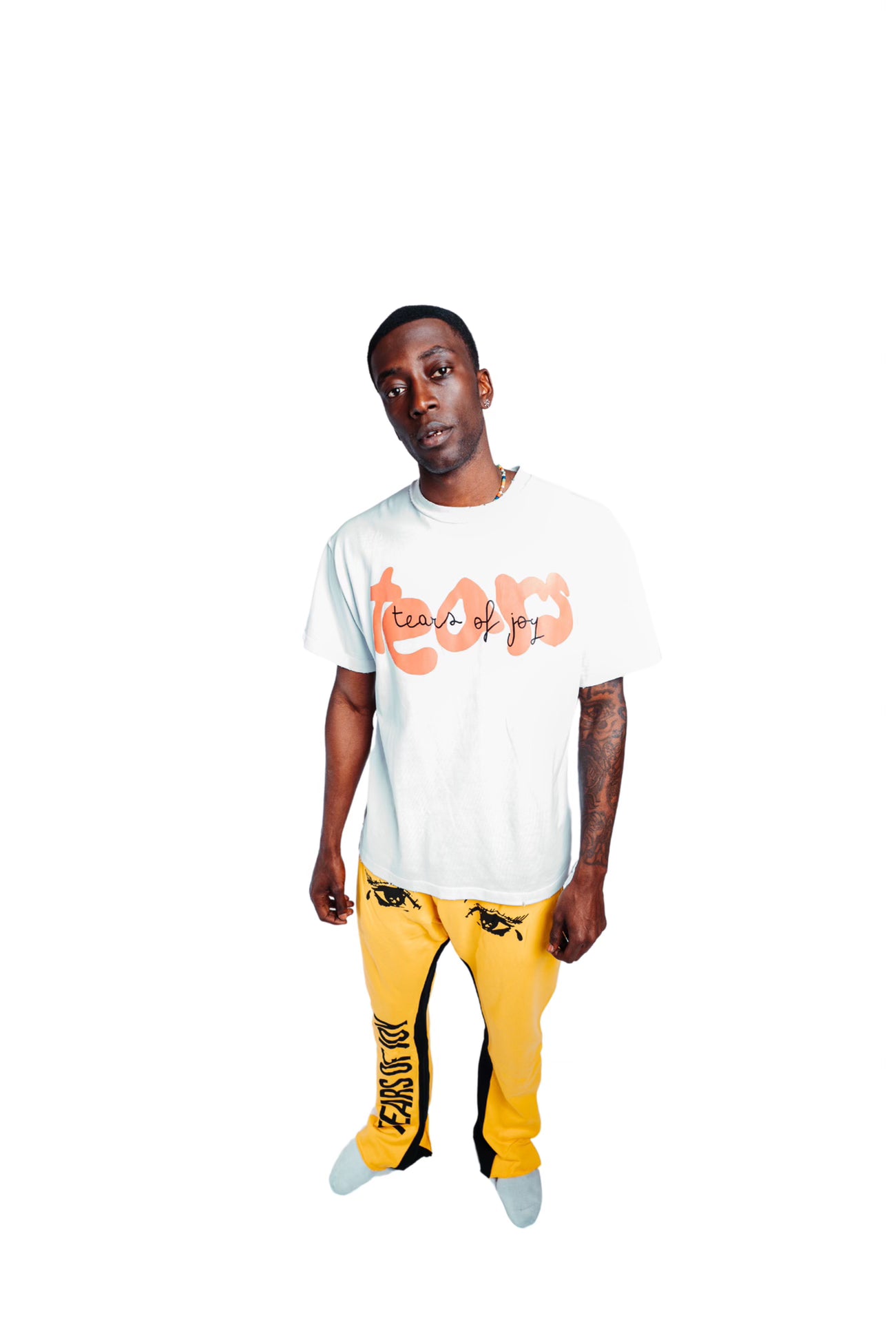 TEARS PURE FORM T-SHIRT - OFF WHITE