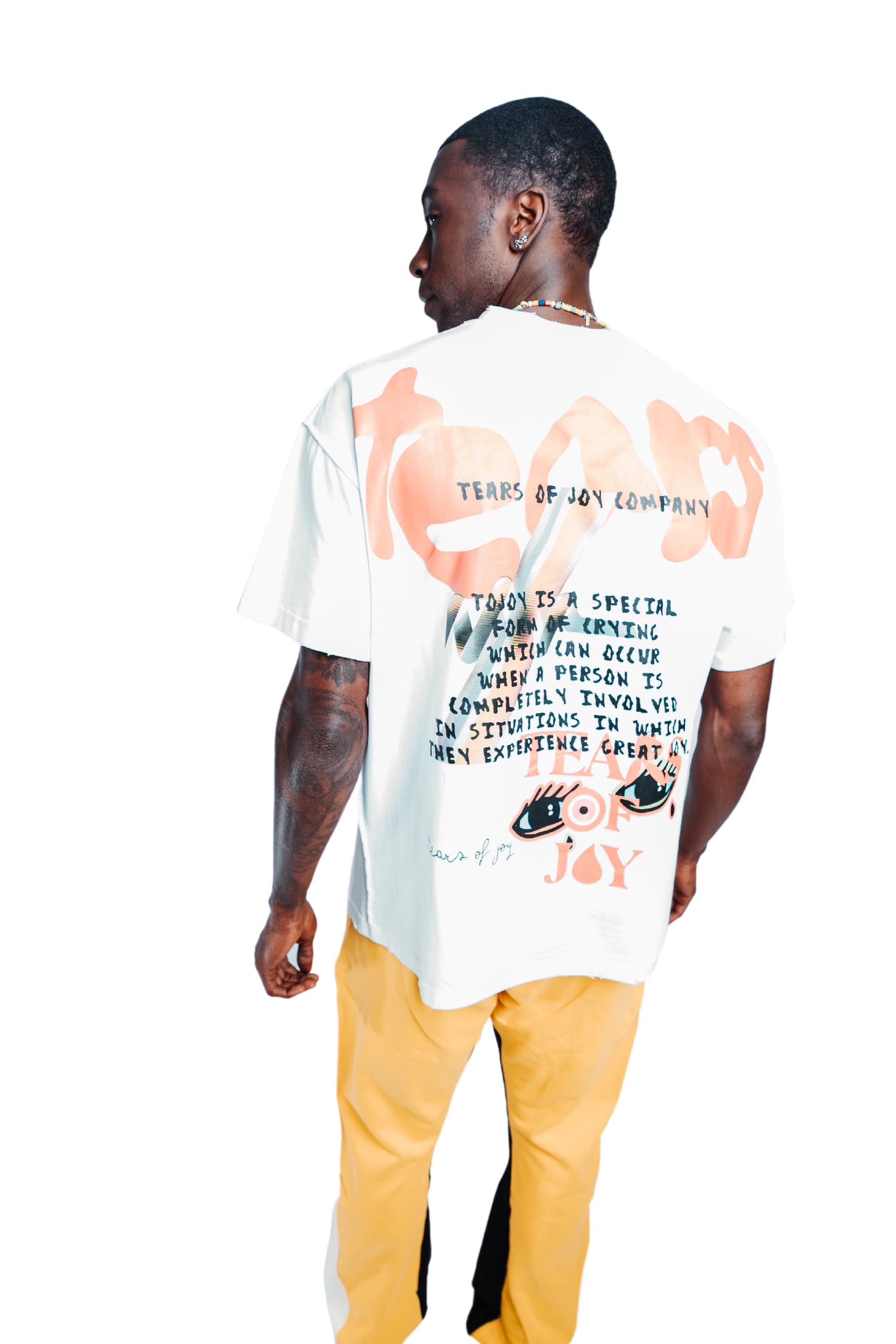 TEARS PURE FORM T-SHIRT - OFF WHITE