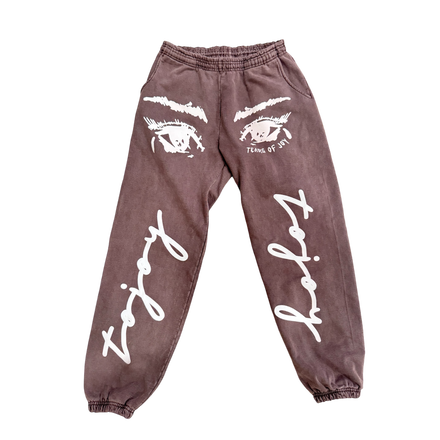 TOJOY EYE SWEATPANTS (CLOVE)