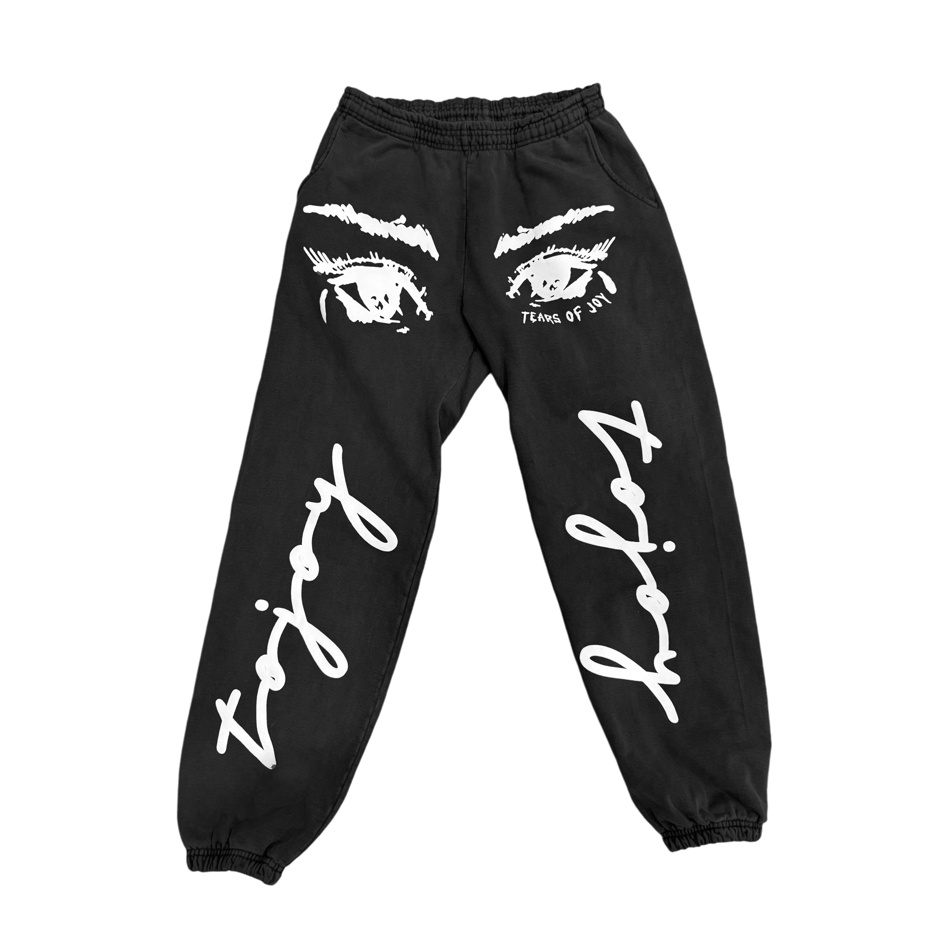 TOJOY EYE SWEATPANTS (FADED BLK)