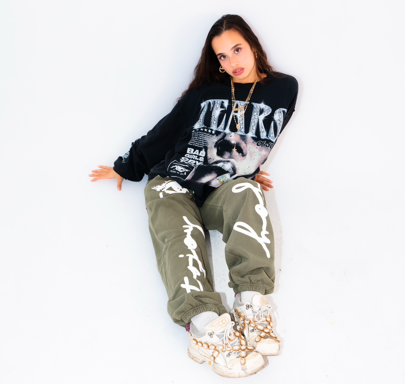 TOJOY EYE SWEATPANTS (ARMY)