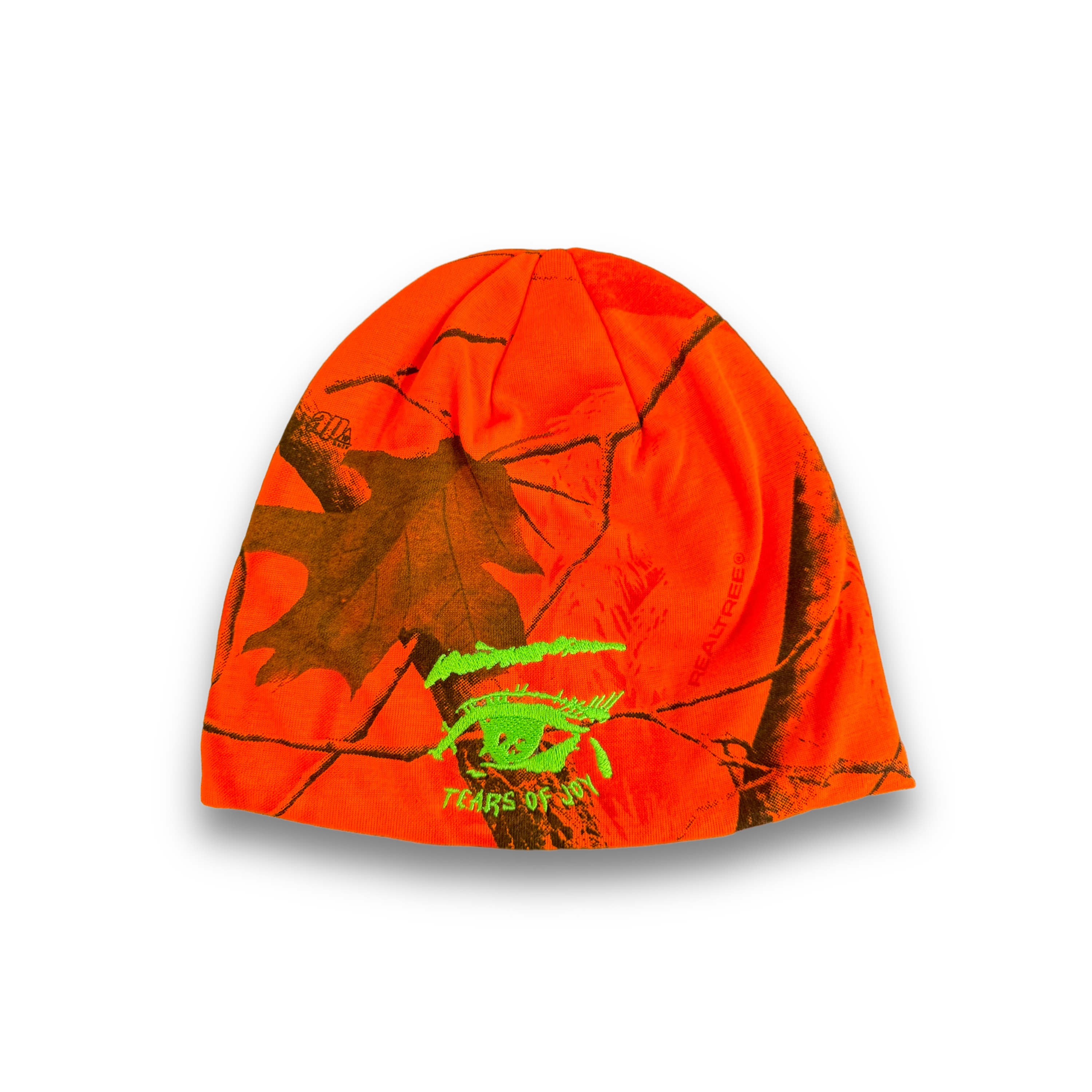 TOJOY ORANGE REALTREE CAMO KNIT BEANIE
