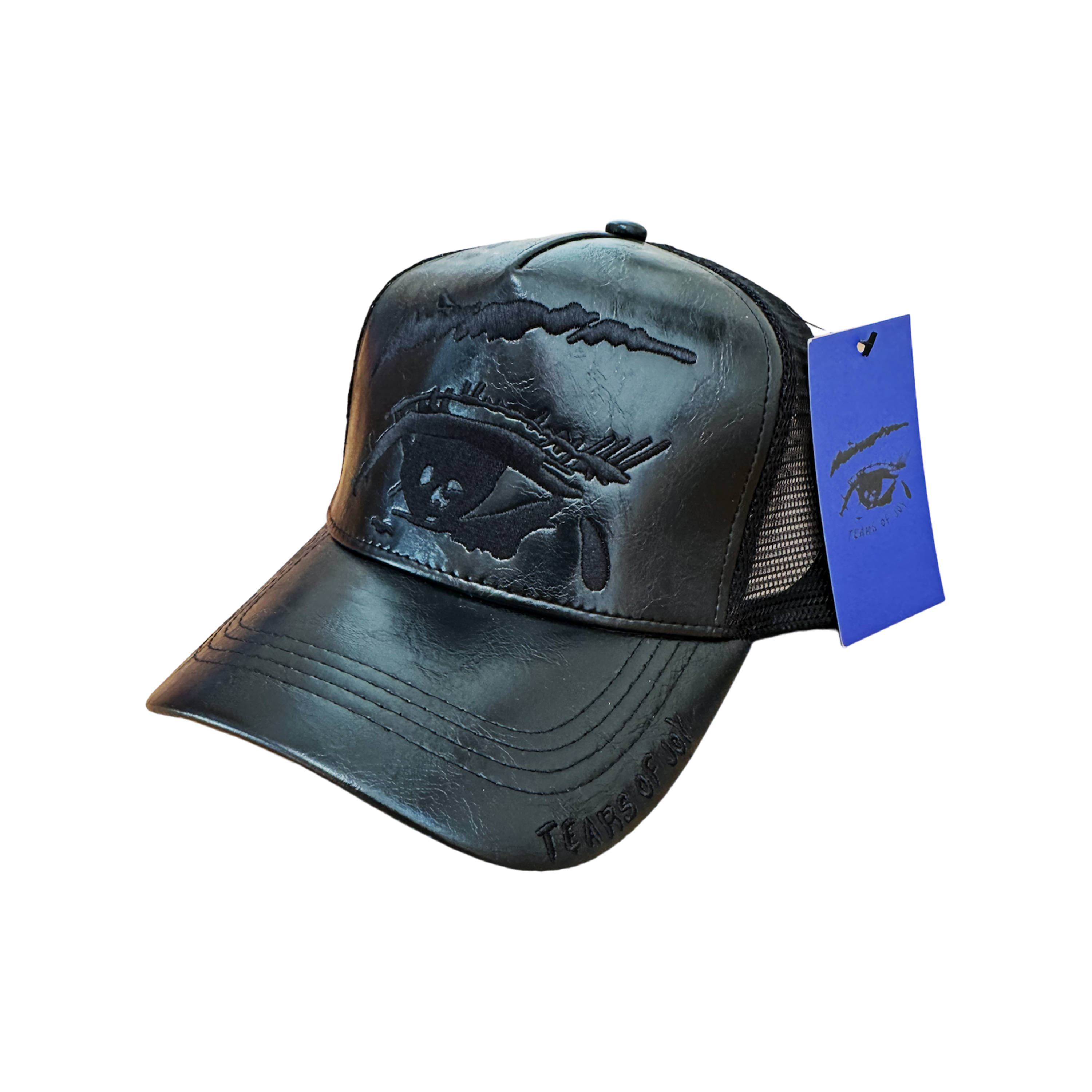 TEARS OF JOY TRUCKER HAT - BLACK