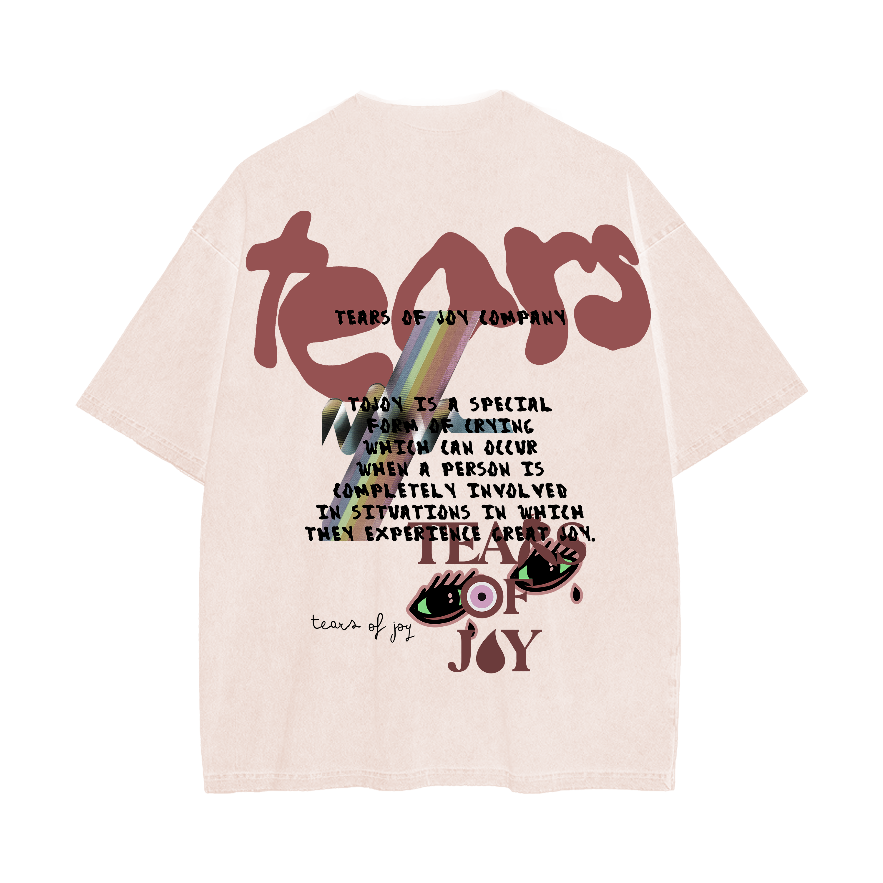 TEARS PURE FORM T-SHIRT - OFF WHITE