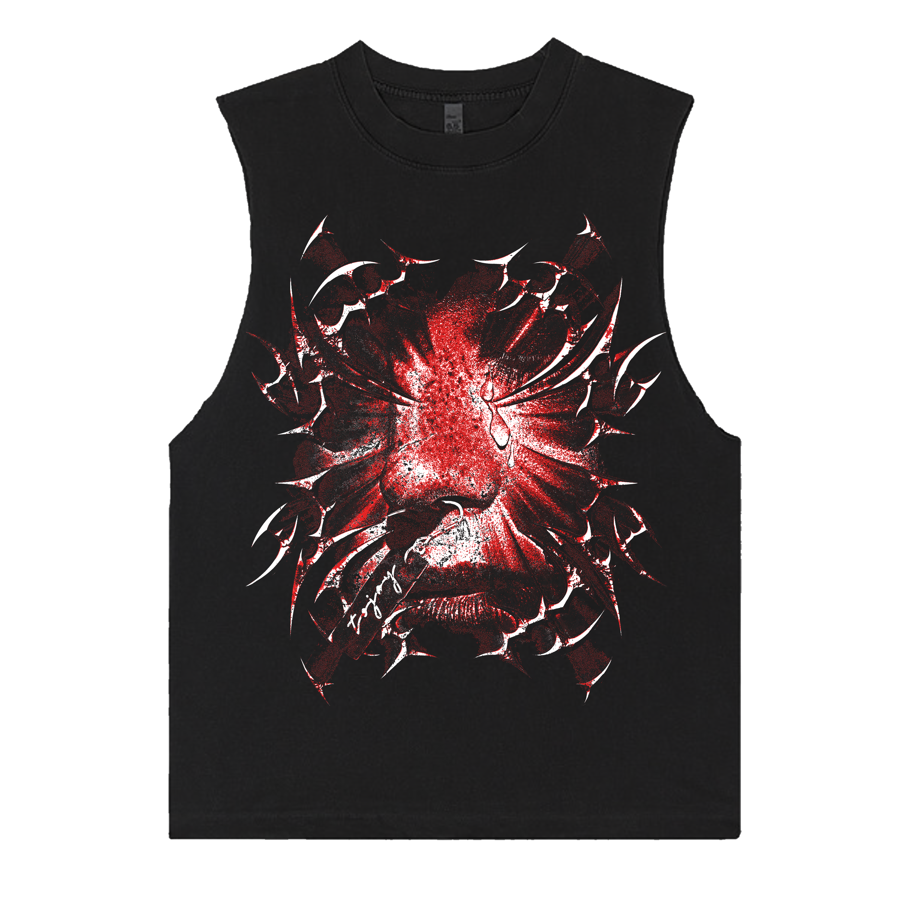 TOJOY RED EYE SLEEVELESS T-SHIRT