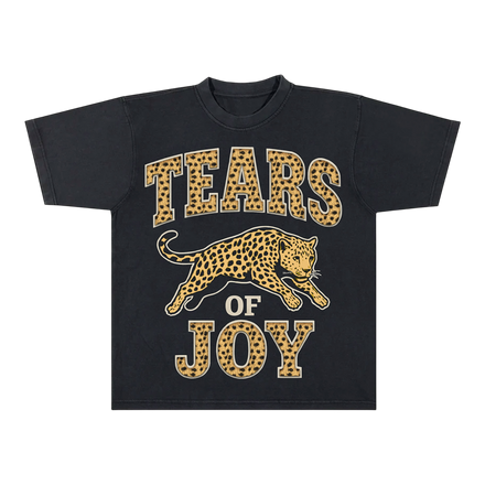 160825 Tears Of Joy Leopard Mascot Vintage T-shirt