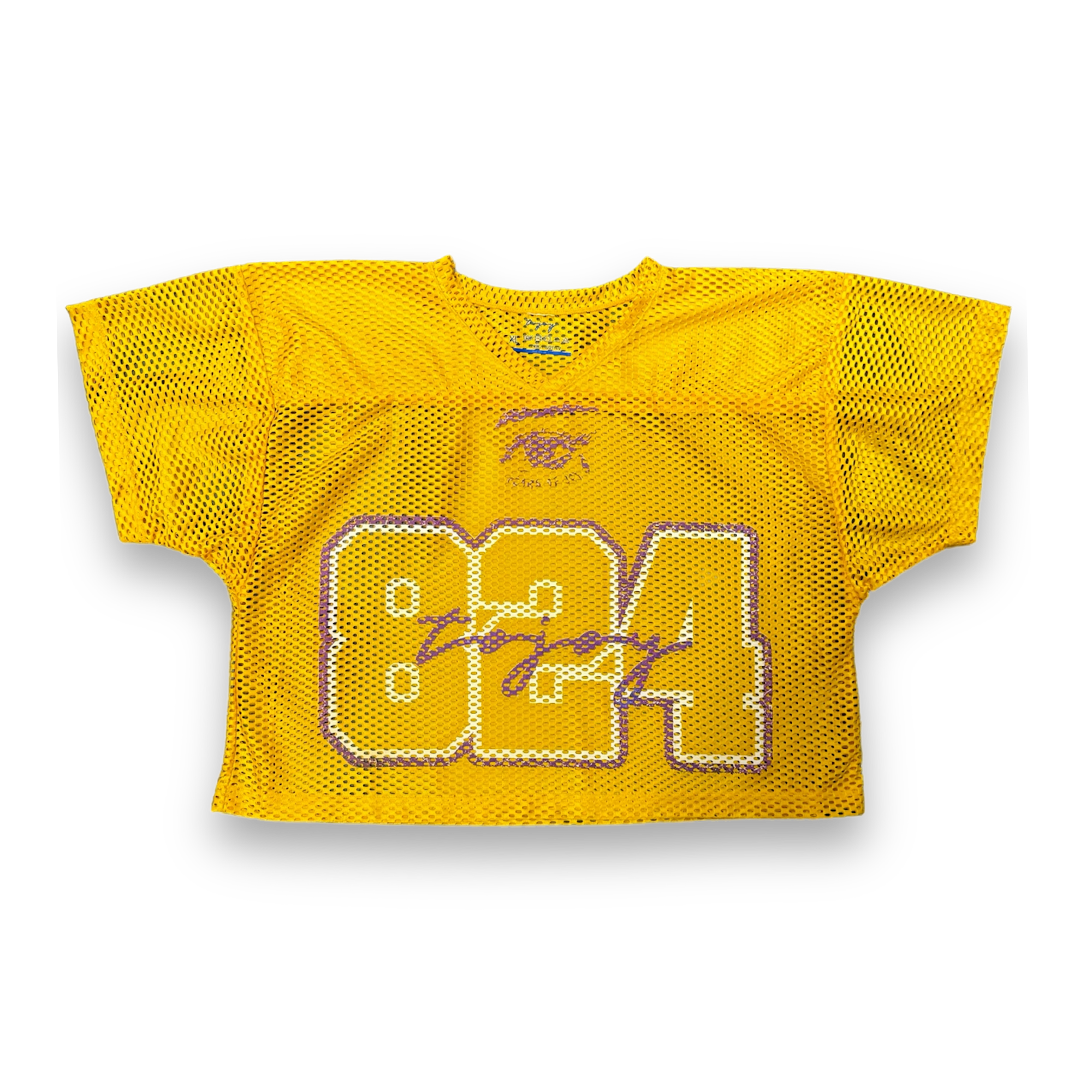 824 TOJOY YELLOW PRACTICE BOX CUT JERSEY