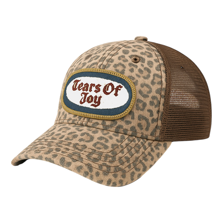 160825 Tears Leopard Trucker Hat