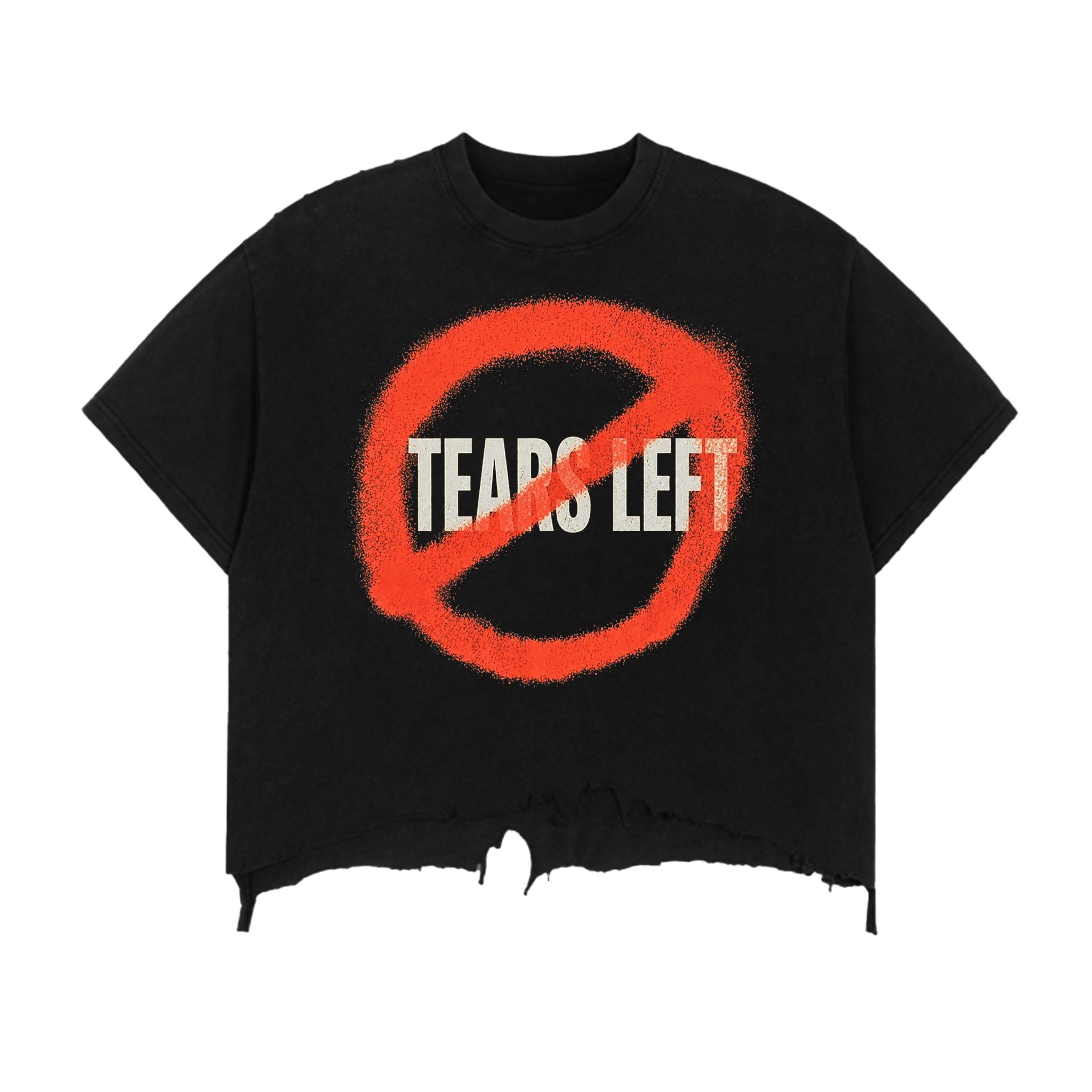 NO TEARS LEFT (DISTRESSED T-SHIRT)