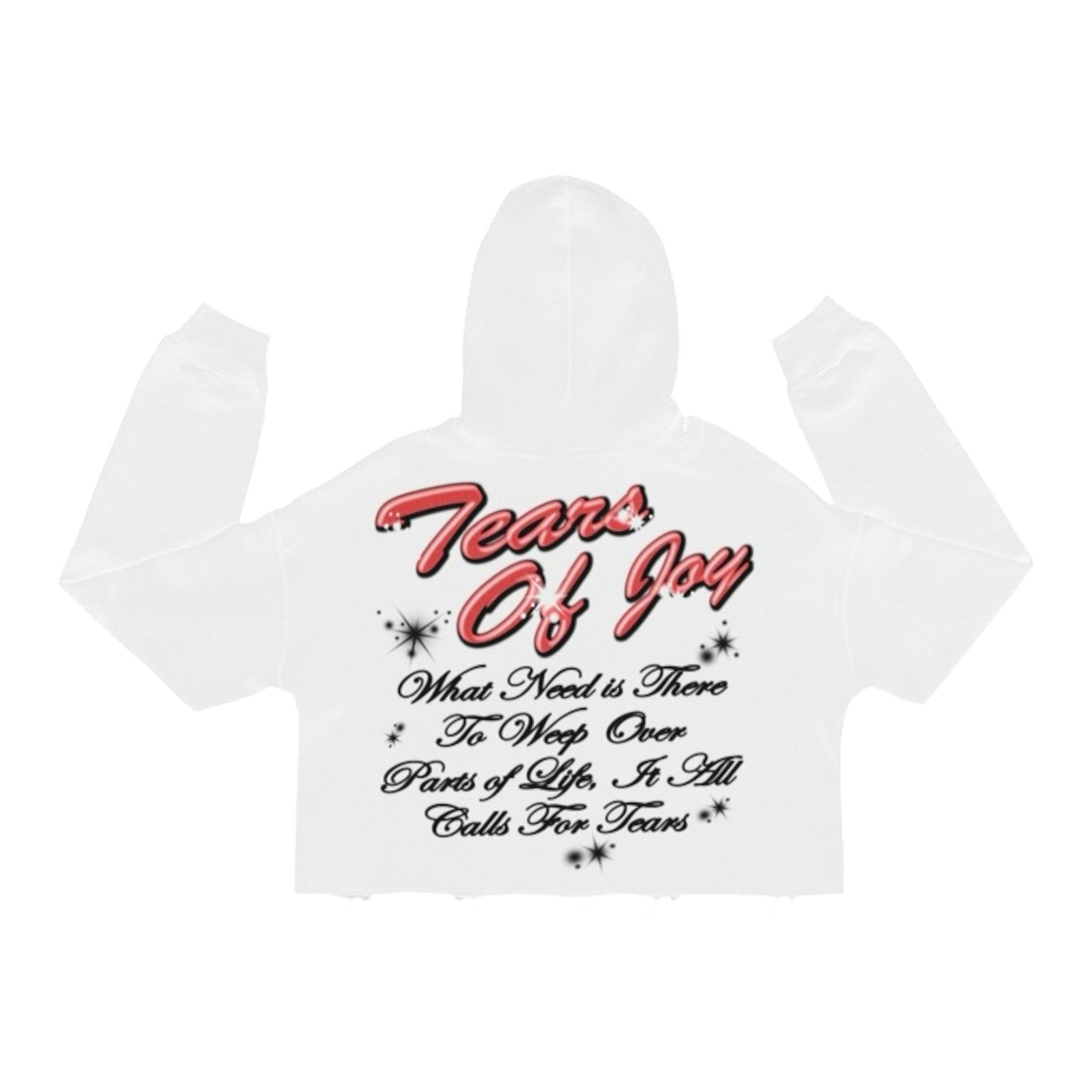 CALLS FOR TEARS HOODIE (WHITE)