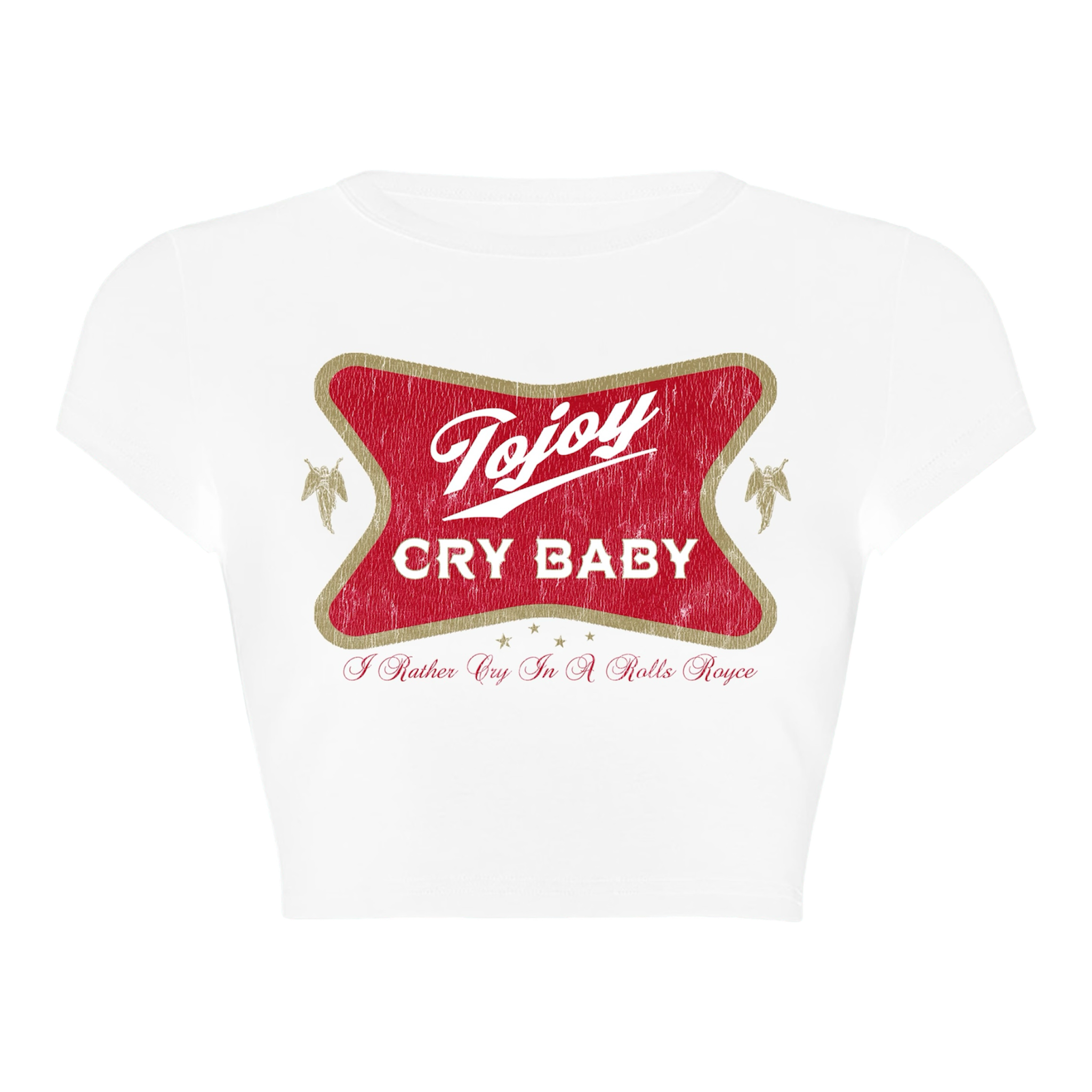 TOJOY CRY BABY WOMENS CROP TOP