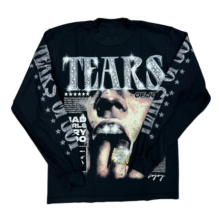 BAD GIRL$ CRY TOO PT II LONG SLEEVE (BLK)