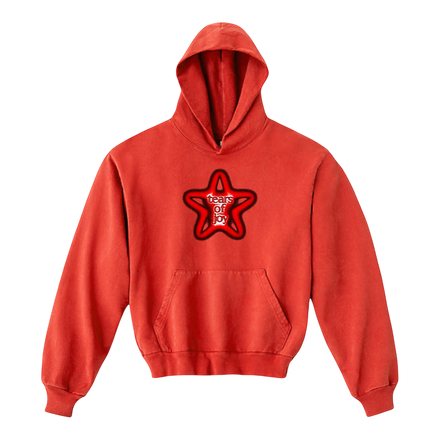 STAR TOJOY LOGO HOODIE (ORANGE)