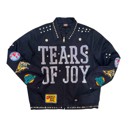TEARS OF JOY WORK JACKET (BLK)