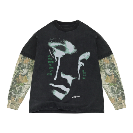 WIPE MY EYES VINTAGE WASHED LONG SLEEVE
