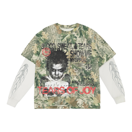 BLOOD SWEAT AND TEARS REAL TREE CAMO LONGSLEEVE