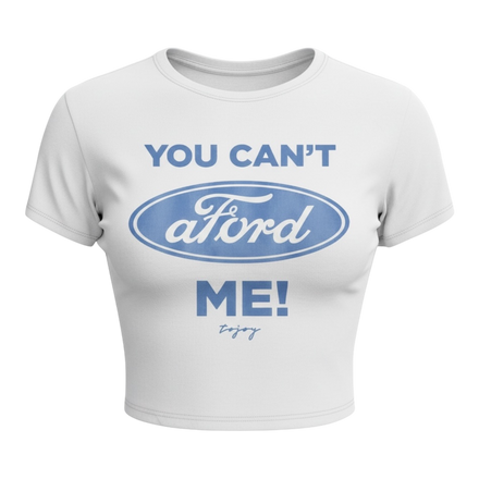 aFORD ME Crop Top (WHITE)
