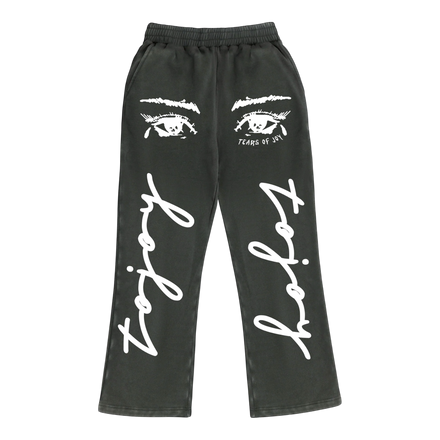 EYE JOGGERS (WASHED BLACK)