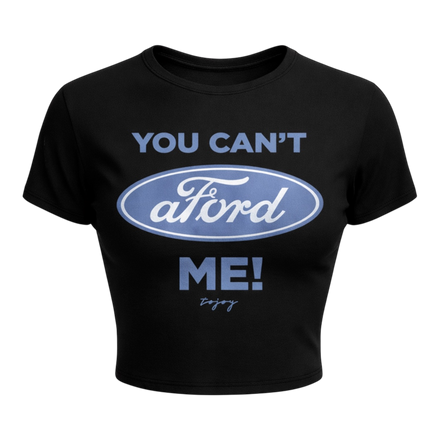 aFORD ME Crop Top (Blk)