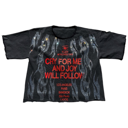 CRY FOR ME STONES T-SHIRT