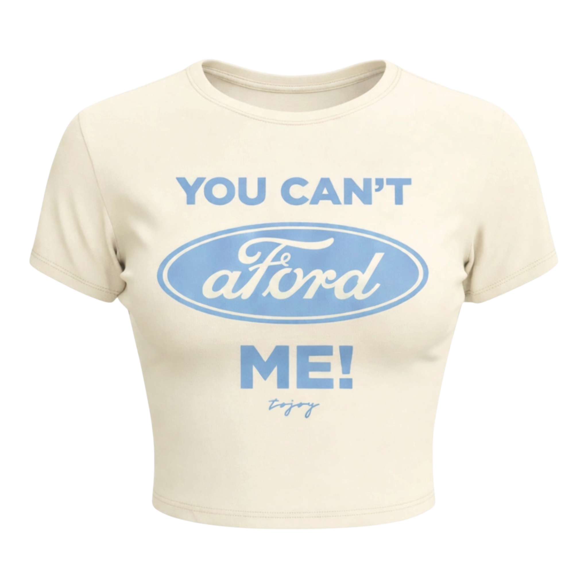 aFORD Me Crop Top (Cream)
