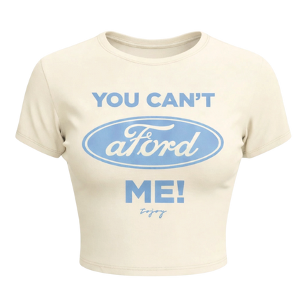 aFORD Me Crop Top (Cream)