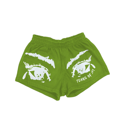 TOJOY WMNS GRMNT DYE SHORTS (GREEN)