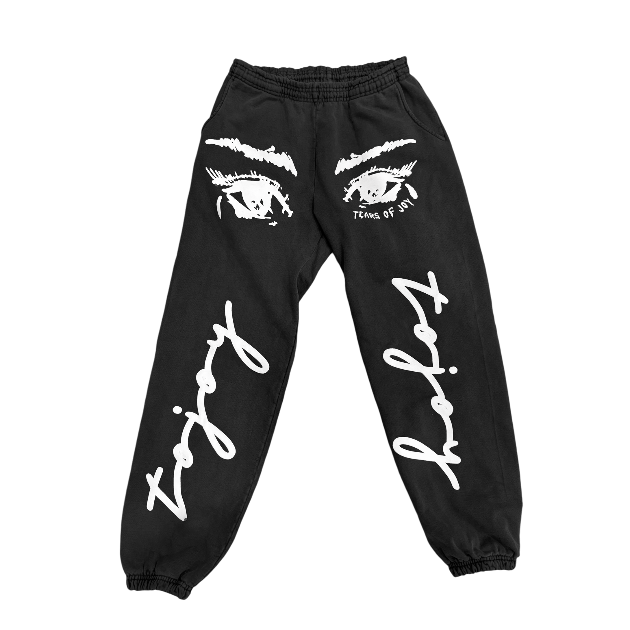 TOJOY EYE SWEATPANTS (FADED BLK)