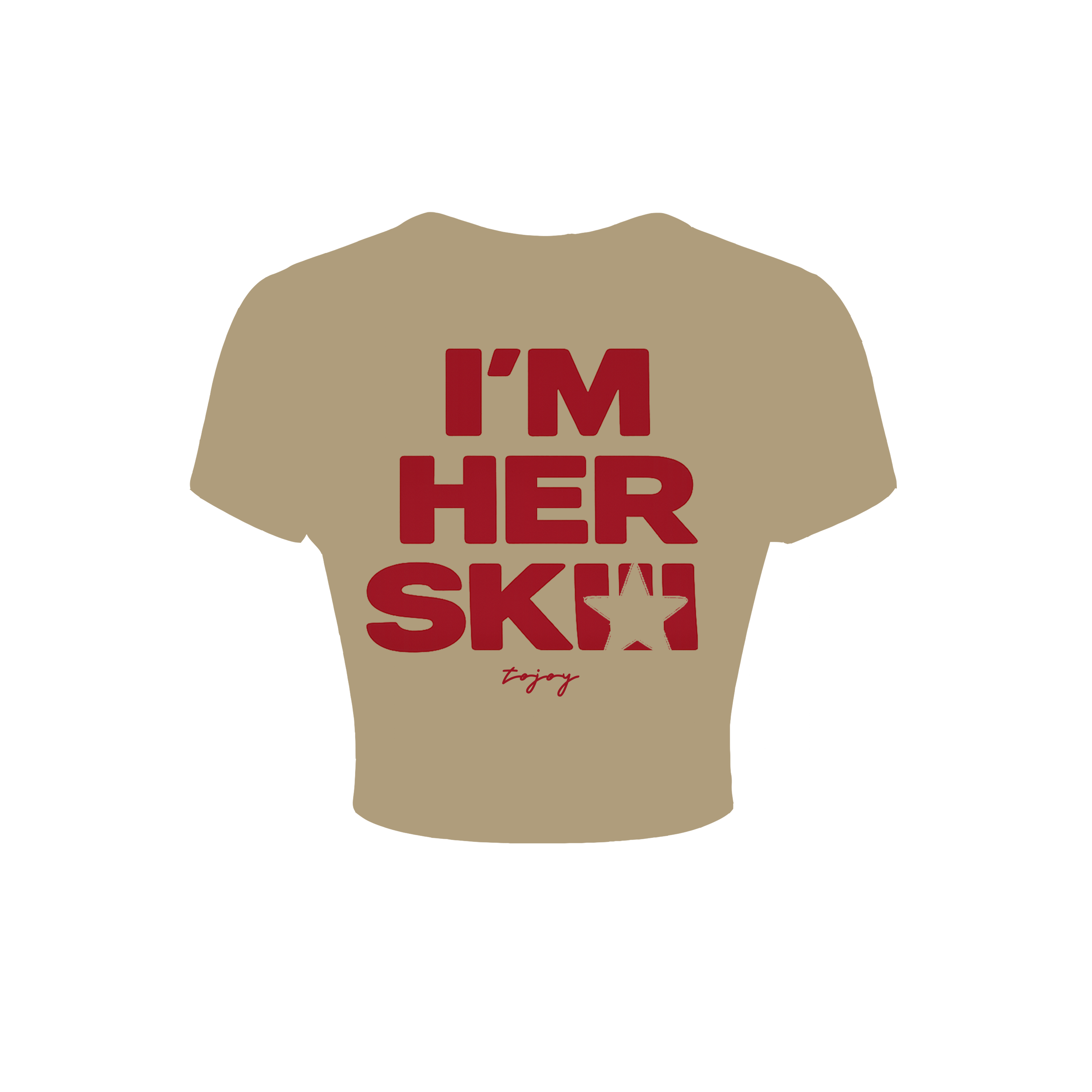 *** (LAKEYAH COLLAB) *** I'M HERSKIII BABY TEE