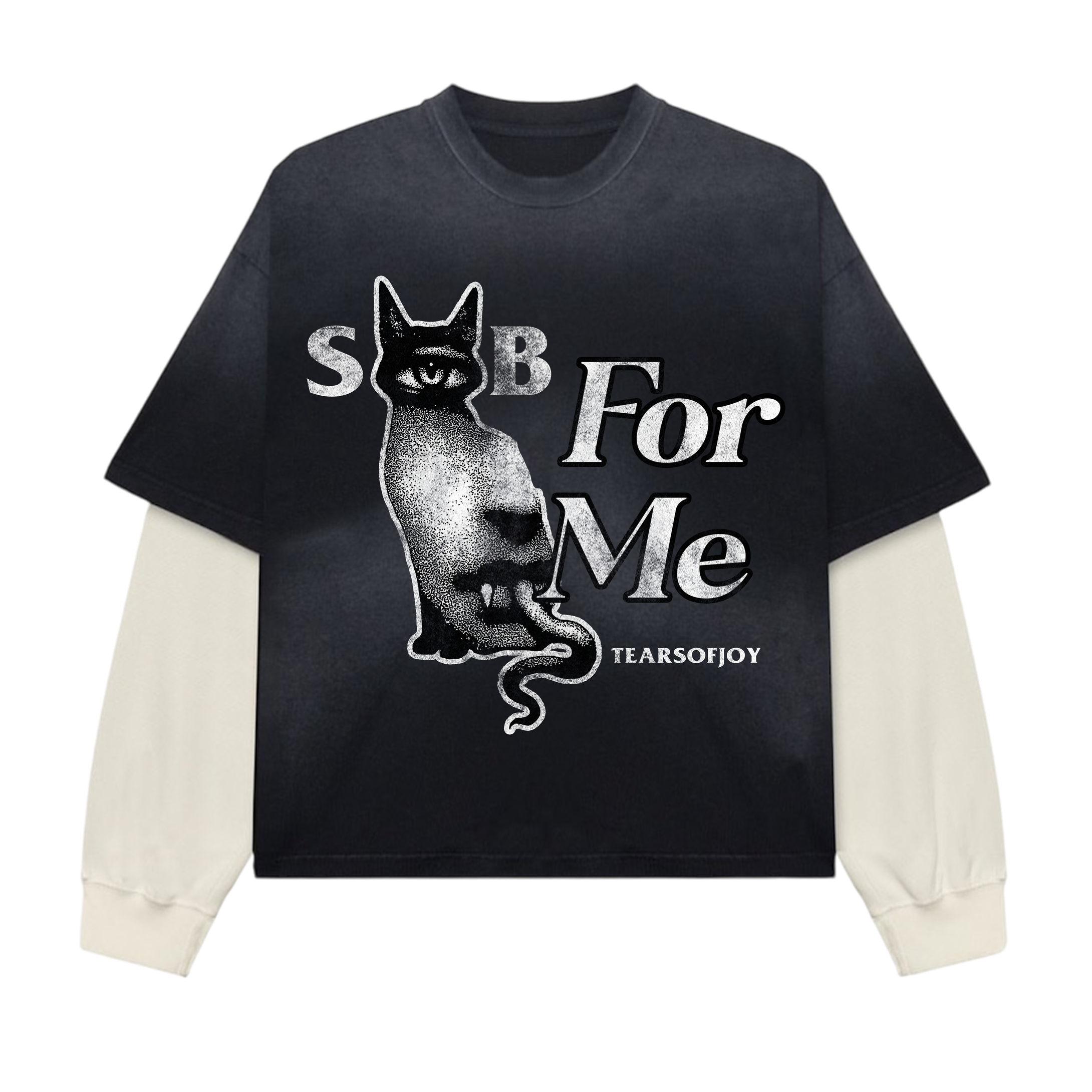 Sob For Me Washed Thermal T-Shirt