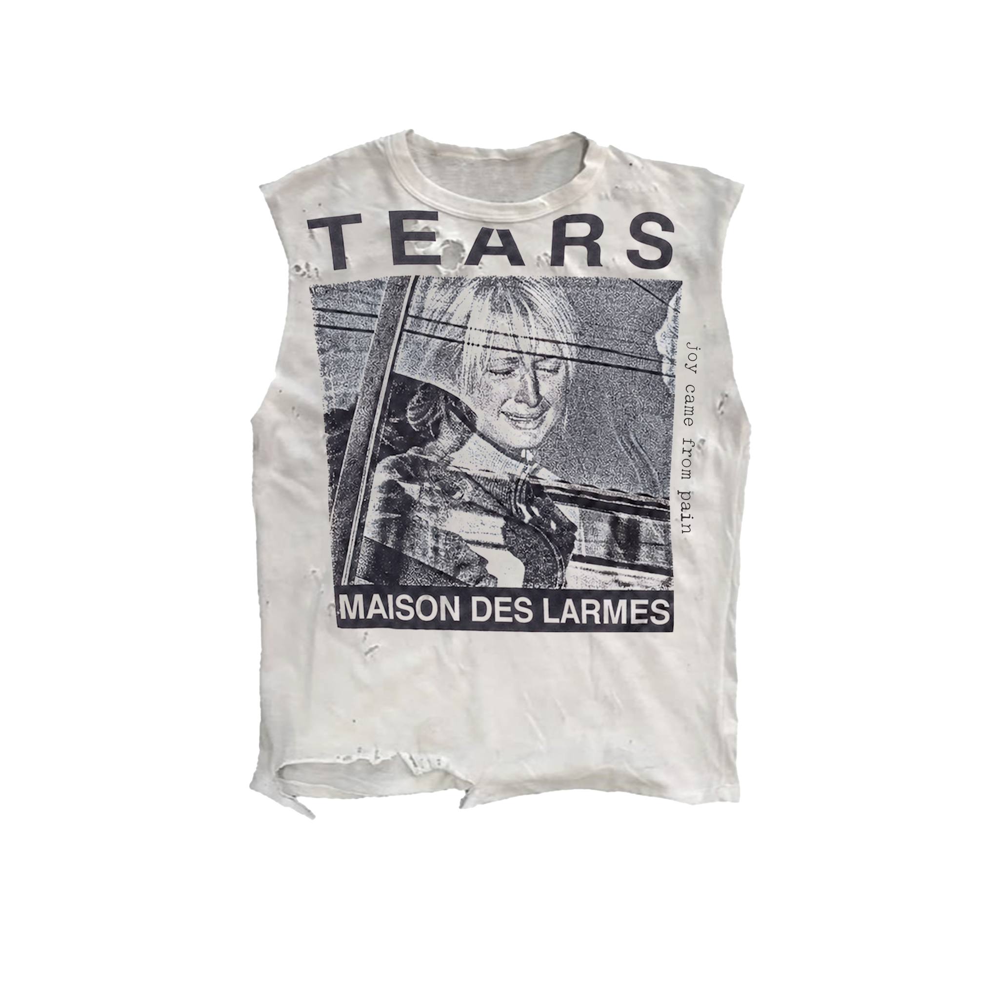 Joy Came From Pain (Distressed Tank)