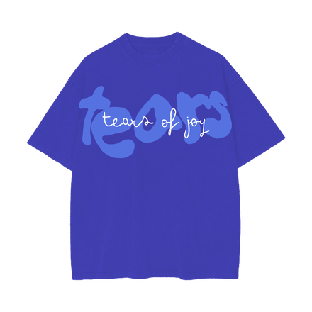 TEARS PURE FORM T-SHIRT - TEAR BLUE