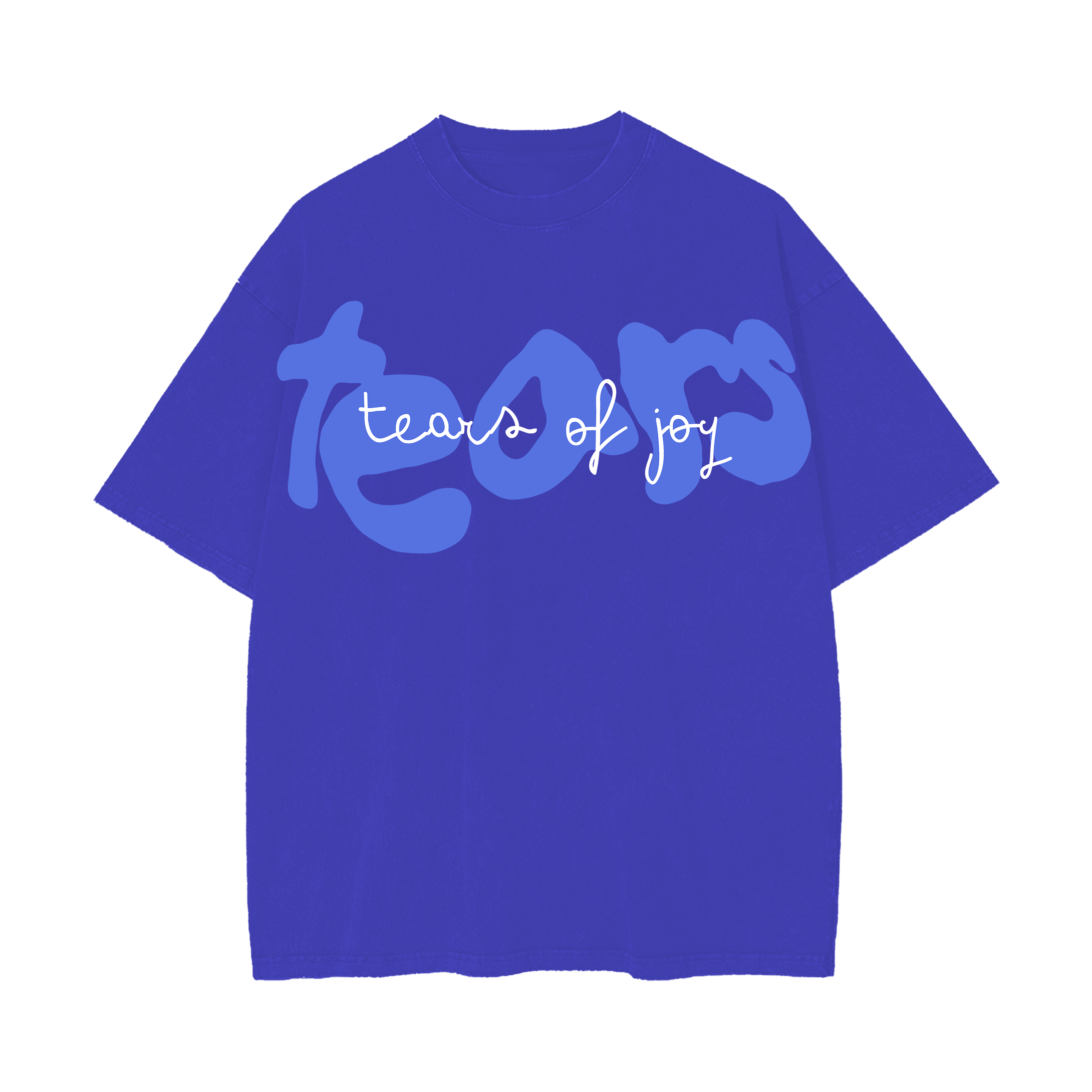 TEARS PURE FORM T-SHIRT - TEAR BLUE