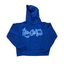 Load image into Gallery viewer, TEARS PURE FORM CROPPED HOODIE - TEAR BLUE
