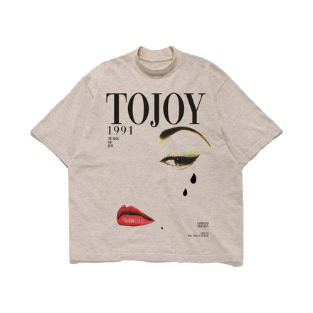 TOJOY '91 MAGAZINE T-SHIRT (OATMEAL)