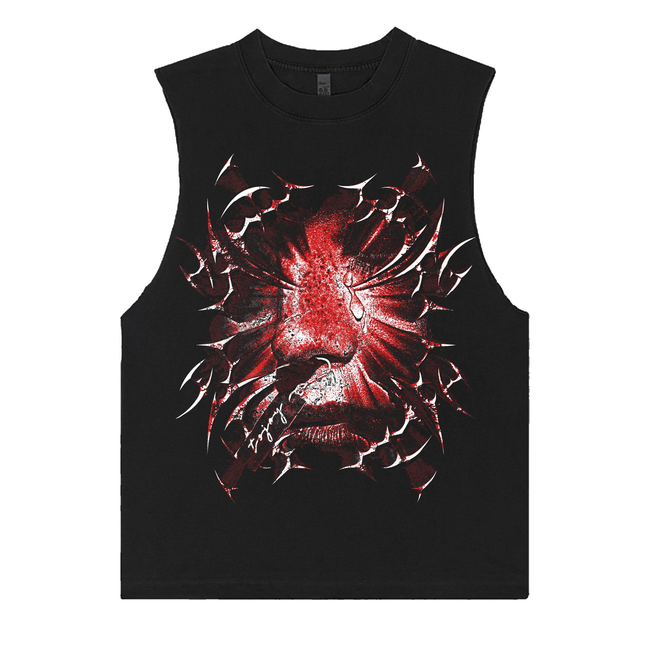 TOJOY RED EYE SLEEVELESS T-SHIRT